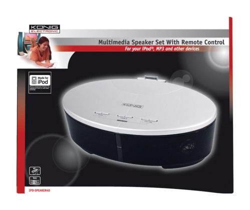 Xpert Pro edition luidsprekerset met iPod dock